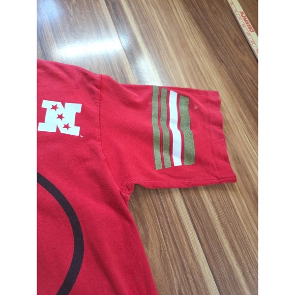 Vintage Salem‎ San Francisco 49ers All Over Double Sided T Shirt Medium NFL - Picture 6 of 15